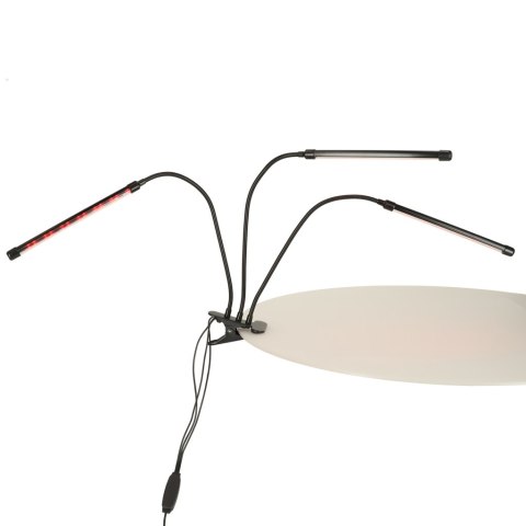Lampa do roślin LED uprawy wzrostu panel 3 żarówki