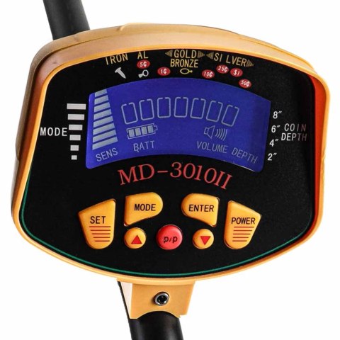 Wykrywacz metali detektor metalu LCD MD3010